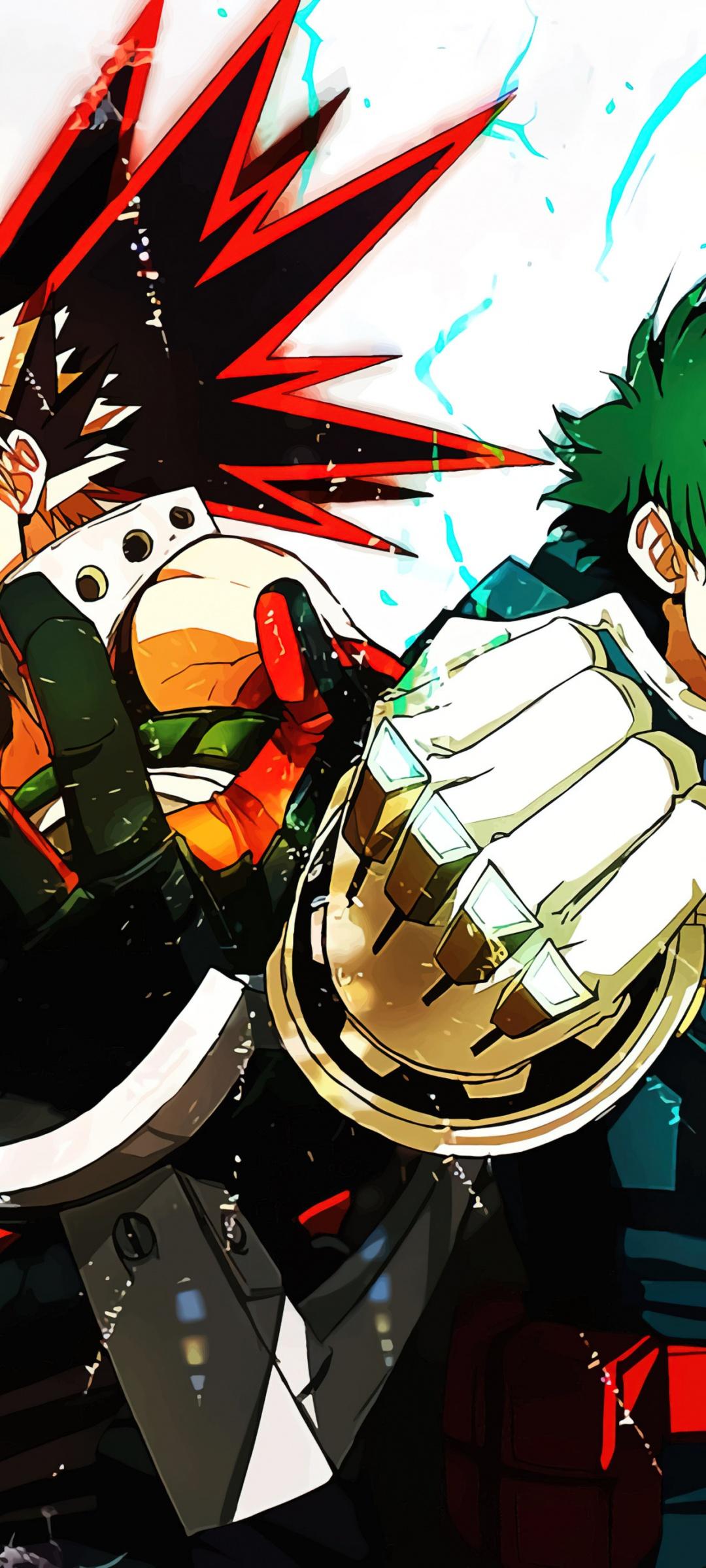 1080x2400 My Hero Academia Wallpaper 4K, Katsuki Bakugo, Anime