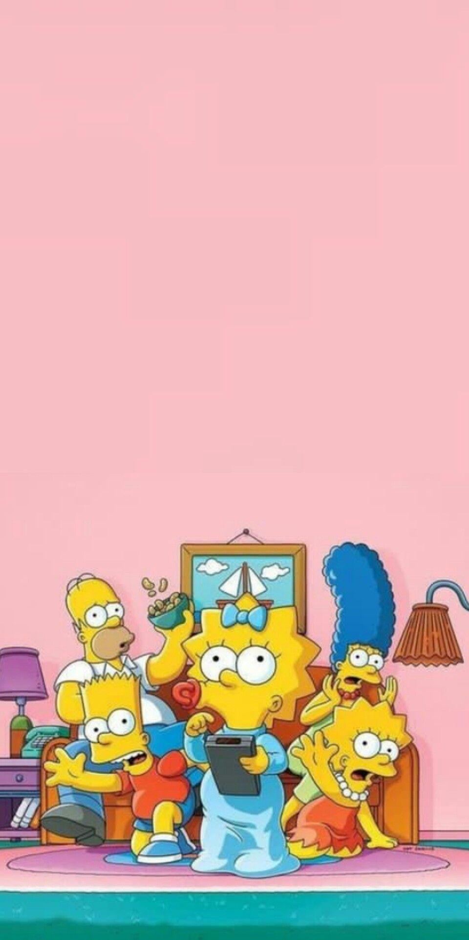 960x1923 Hermosas flores. Simpsons art, The simpsons, Cute cartoon wallpaper
