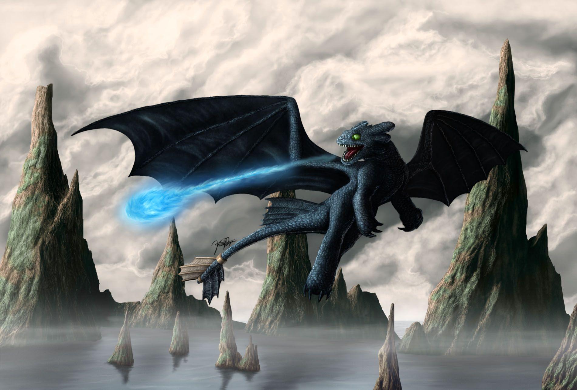 1900x1283 The Night Fury. Toothless wallpaper