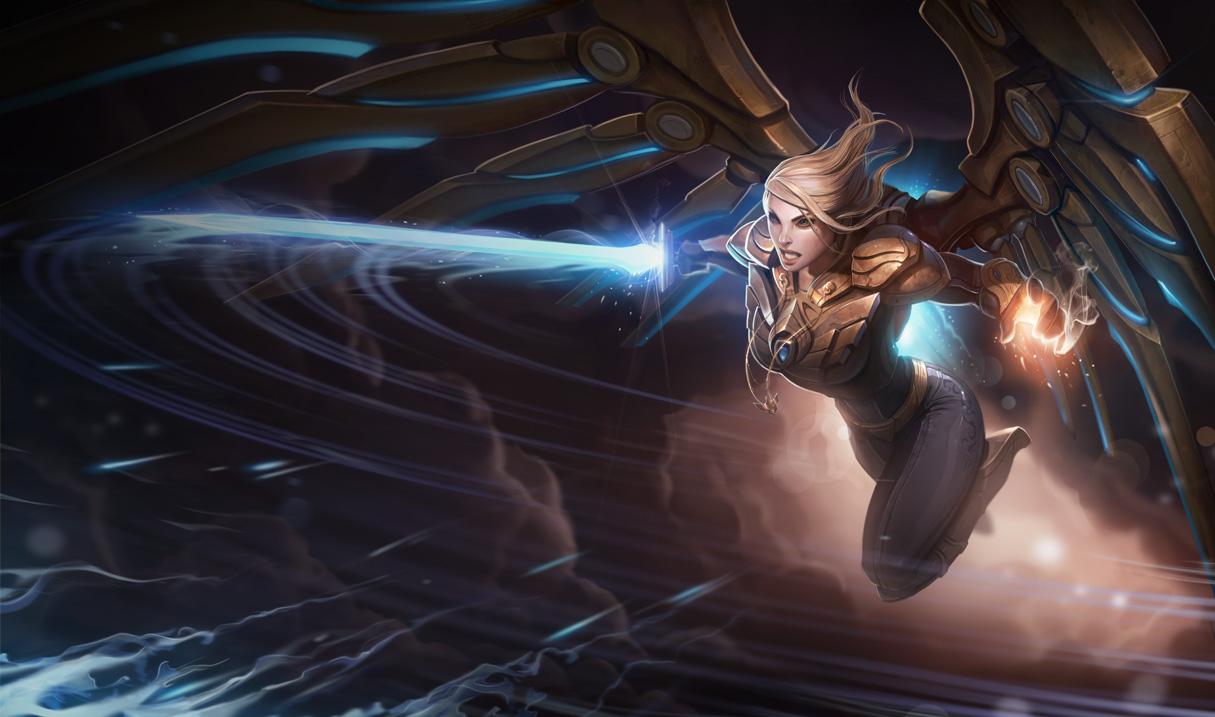 1215x717 NERFPLZ.LOL Kayle Wallpaper (Chinese + American)