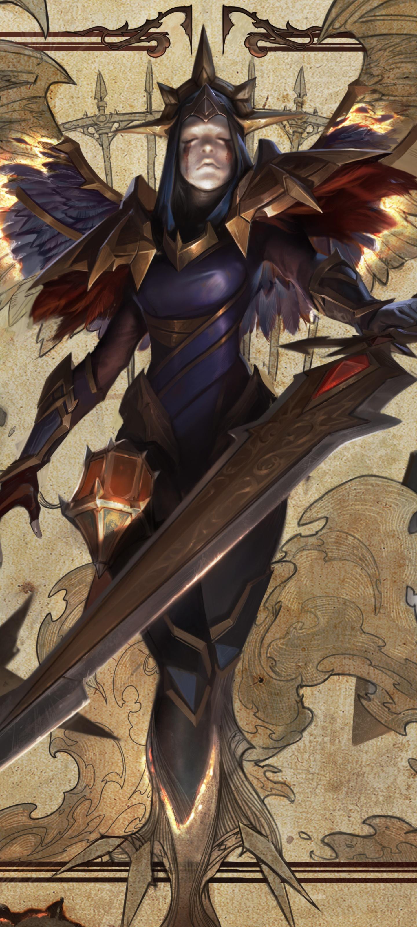 1440x3200 Wallpaper / Video Game League Of Legends Phone Wallpaper, Kayle (League Of Legends), 1440x3200 free download