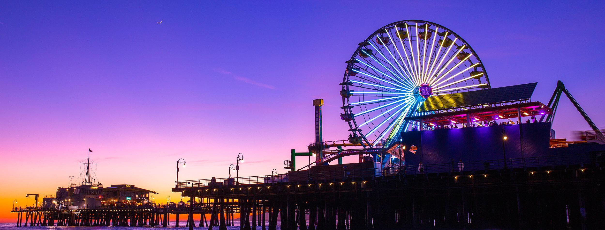 2500x952 Santa Monica Pier
