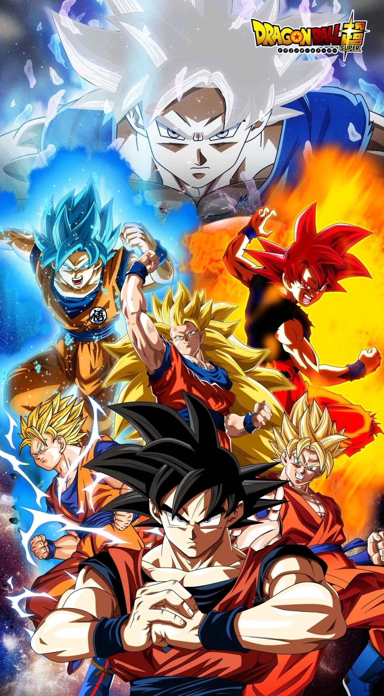 1264x2292 Goku dragon ballz Wallpaper Download