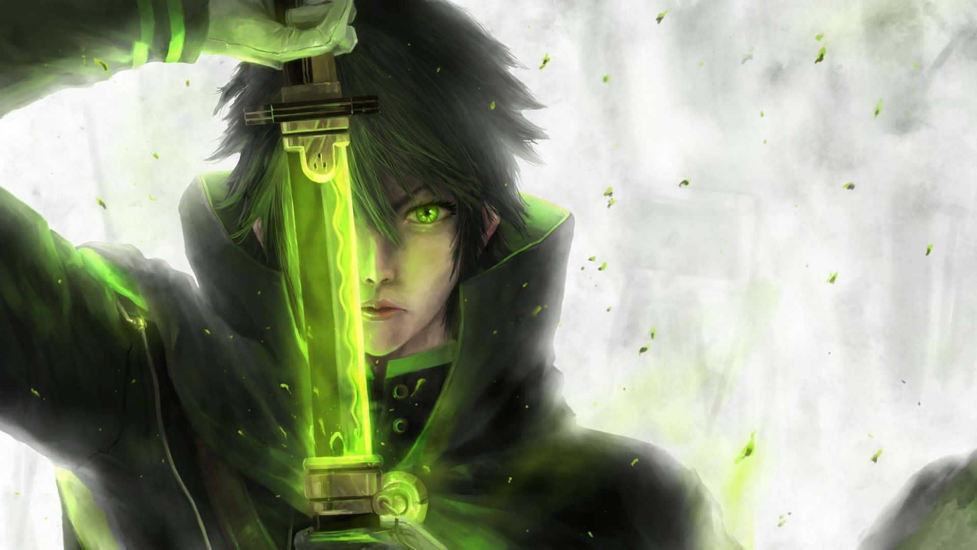 1920x1080 Download Green Anime Seraph Of The End Wallpaper