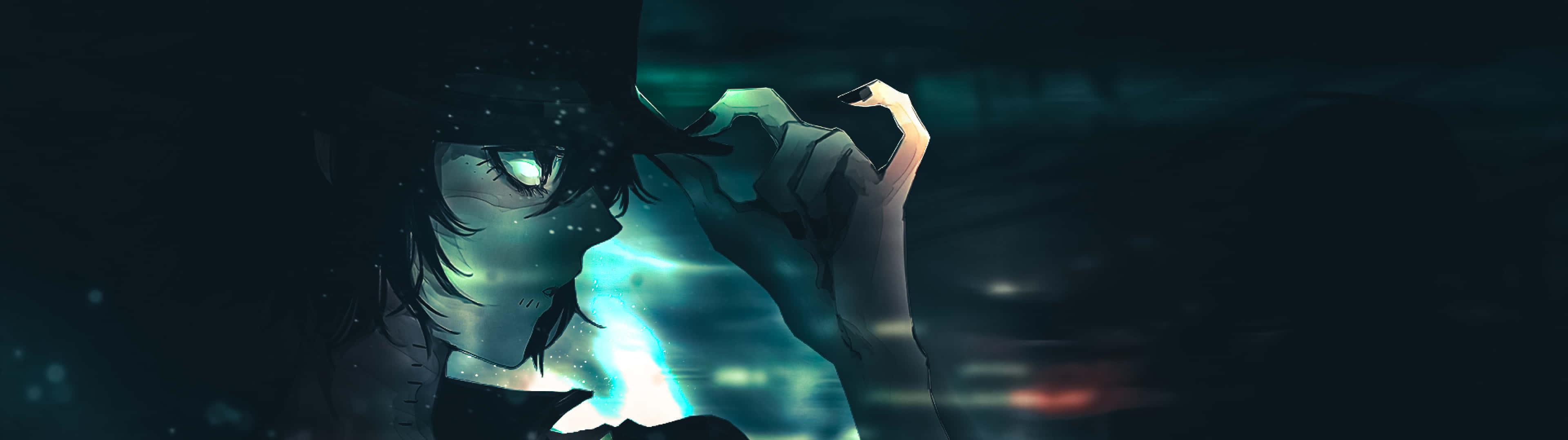 Green and Black Anime Wallpapers Top Free Green and Black Anime Backgrounds WallpaperAccess