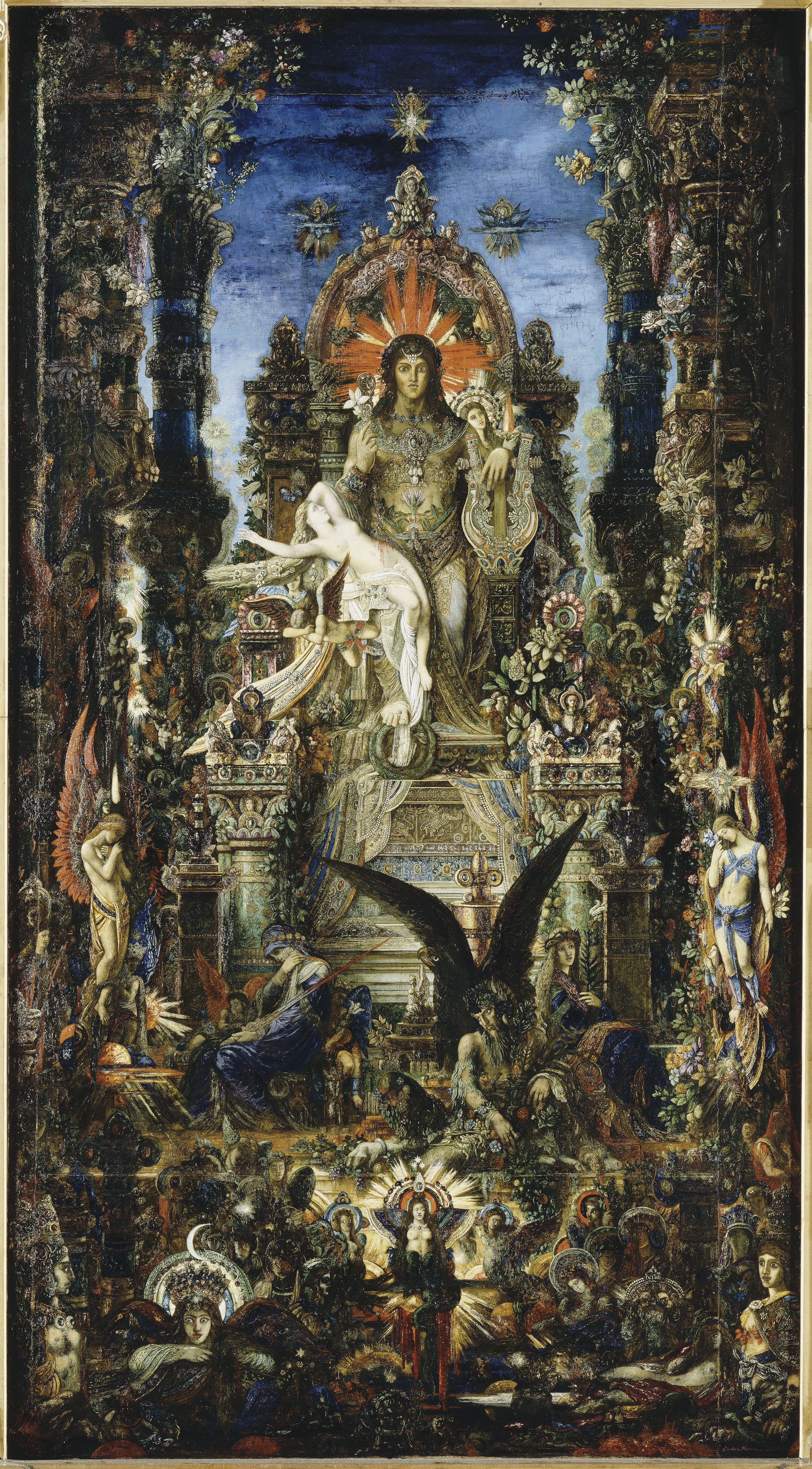 3399x6144 gustave moreau / OAI Art Image