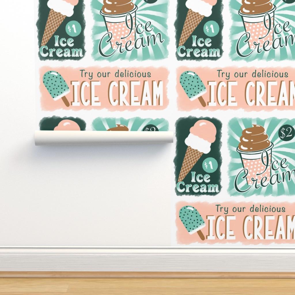 1024x1024 Vintage Ice Cream Sign Wallpaper
