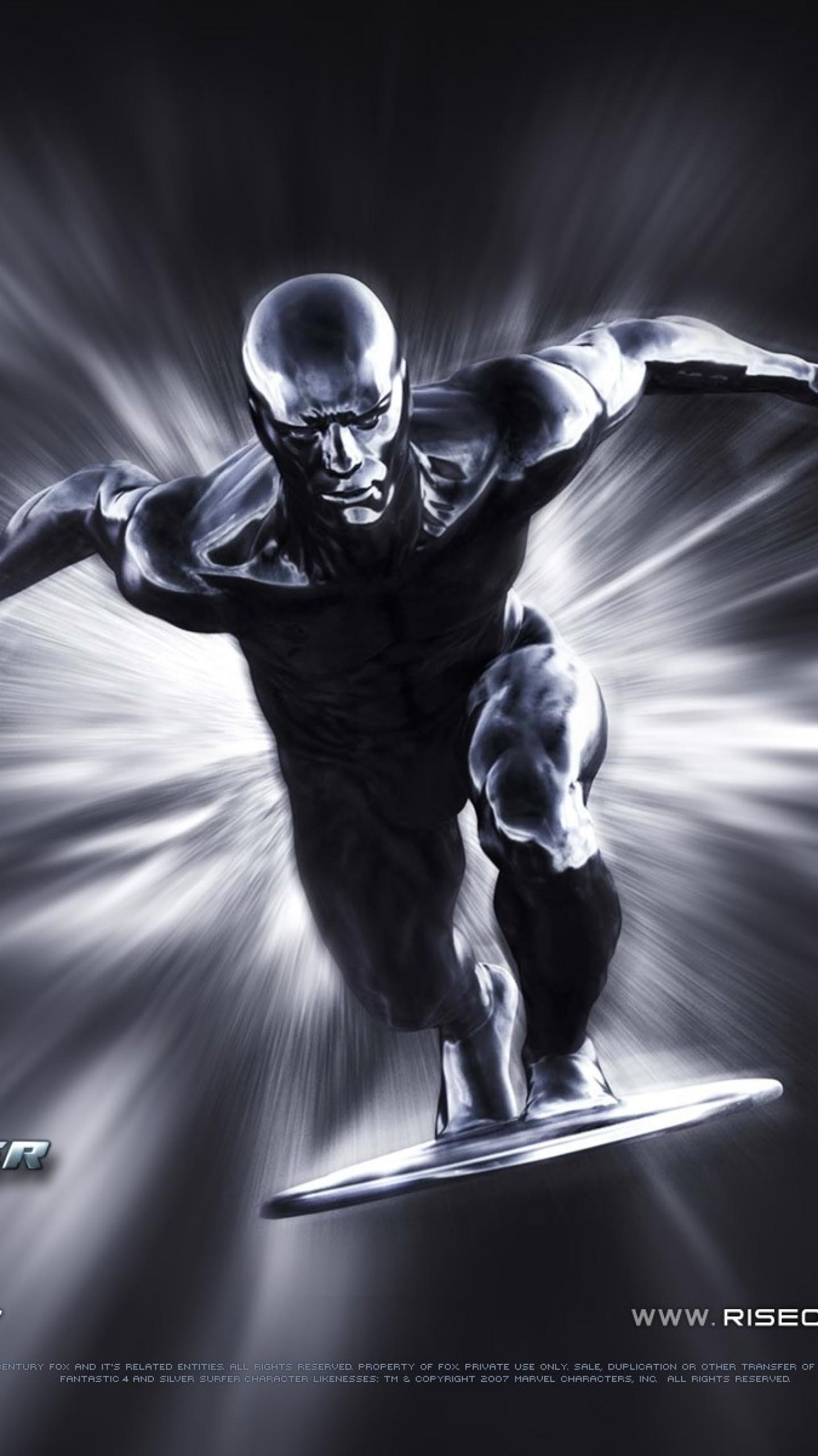 1440x2560 Wallpaper rise of the silver surfer, fantastic silver surfer, surfer