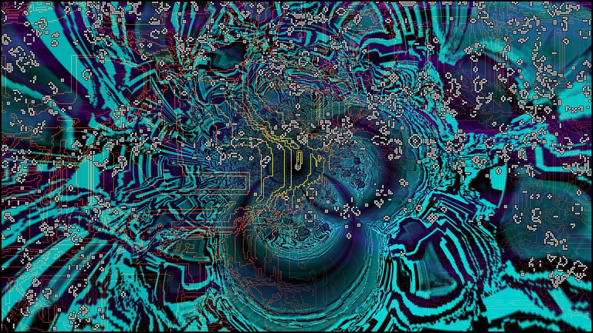1920x1080 Trippy Nirvana Wallpaper