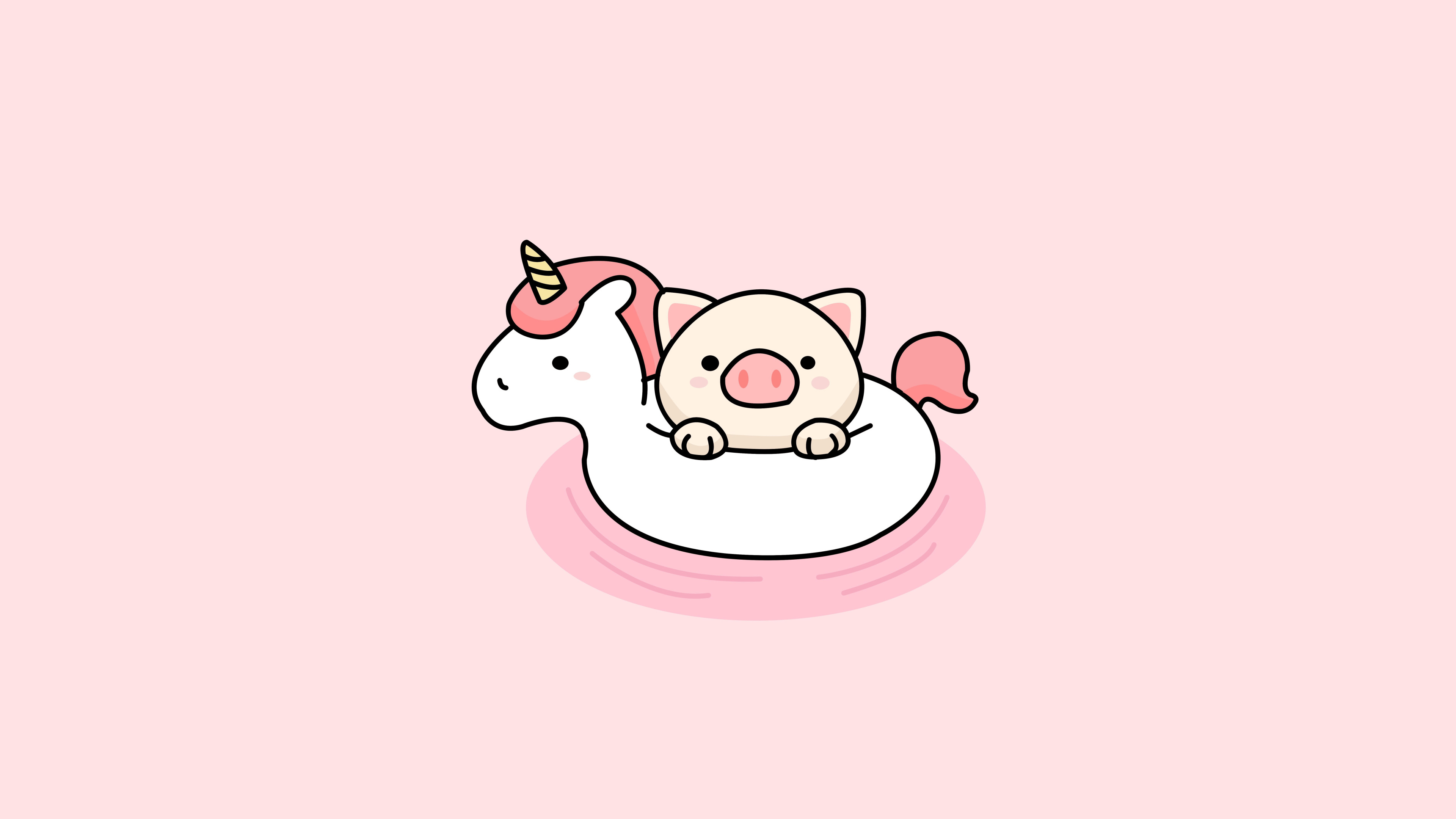 3840x2160 Cute Kawaii 4K background