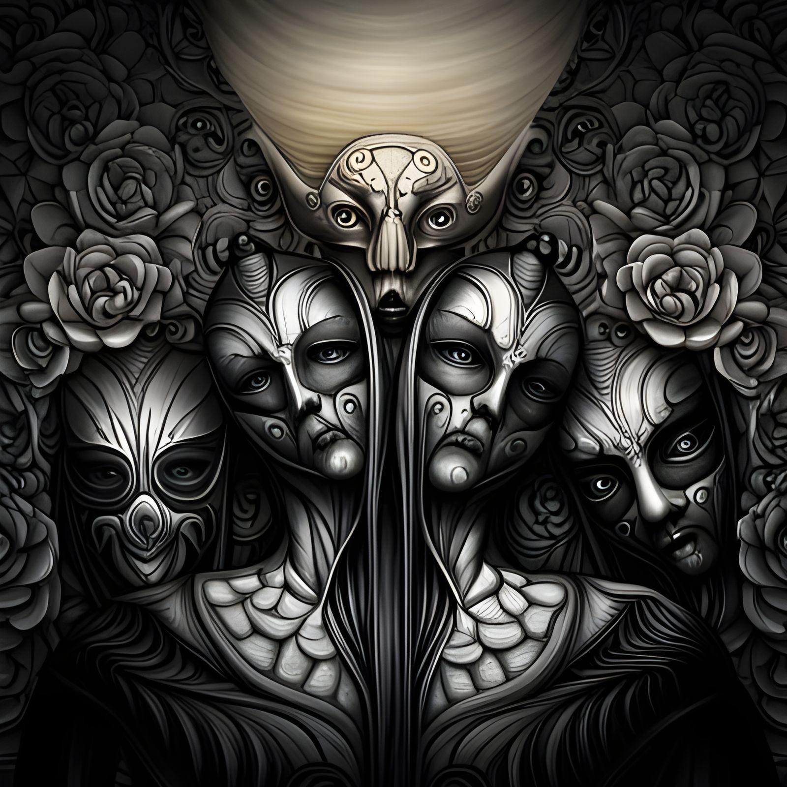 1600x1600 Sleep token Generated Artwork