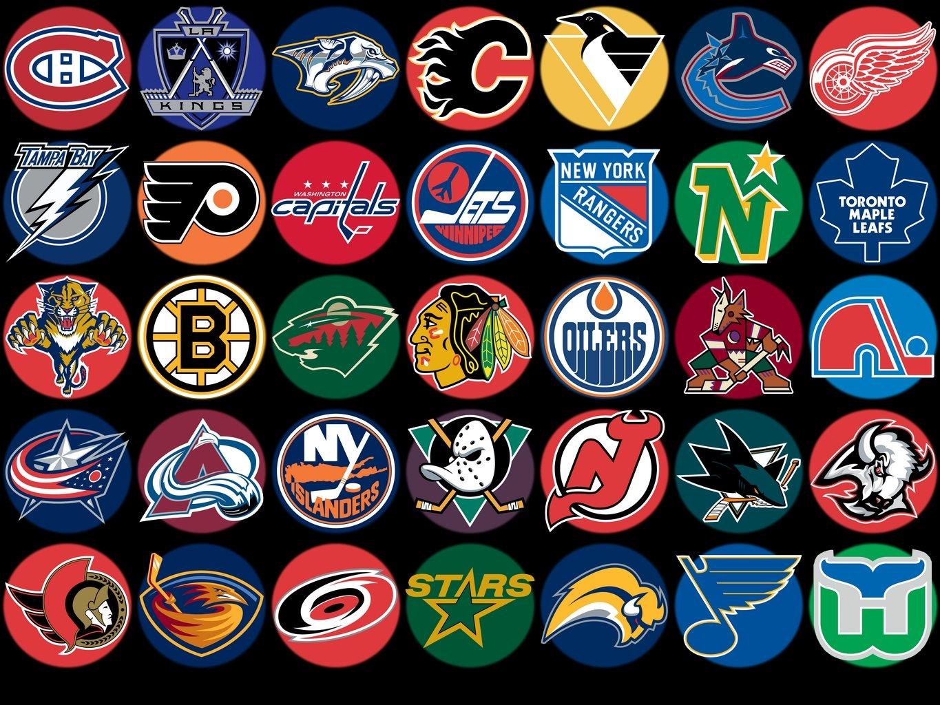 NHL Logo Wallpapers Coloring Page