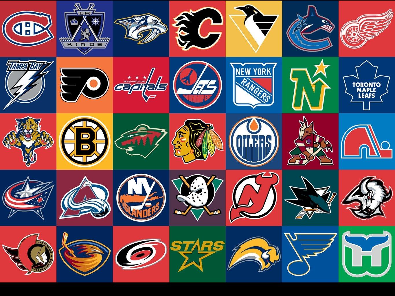 1365x1024 NHL Logo Wallpaper Collection