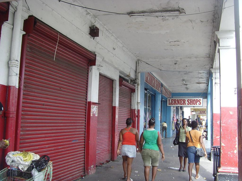 1024x768 Downtown Kingston Jamaica is quiet as people fear gun batt