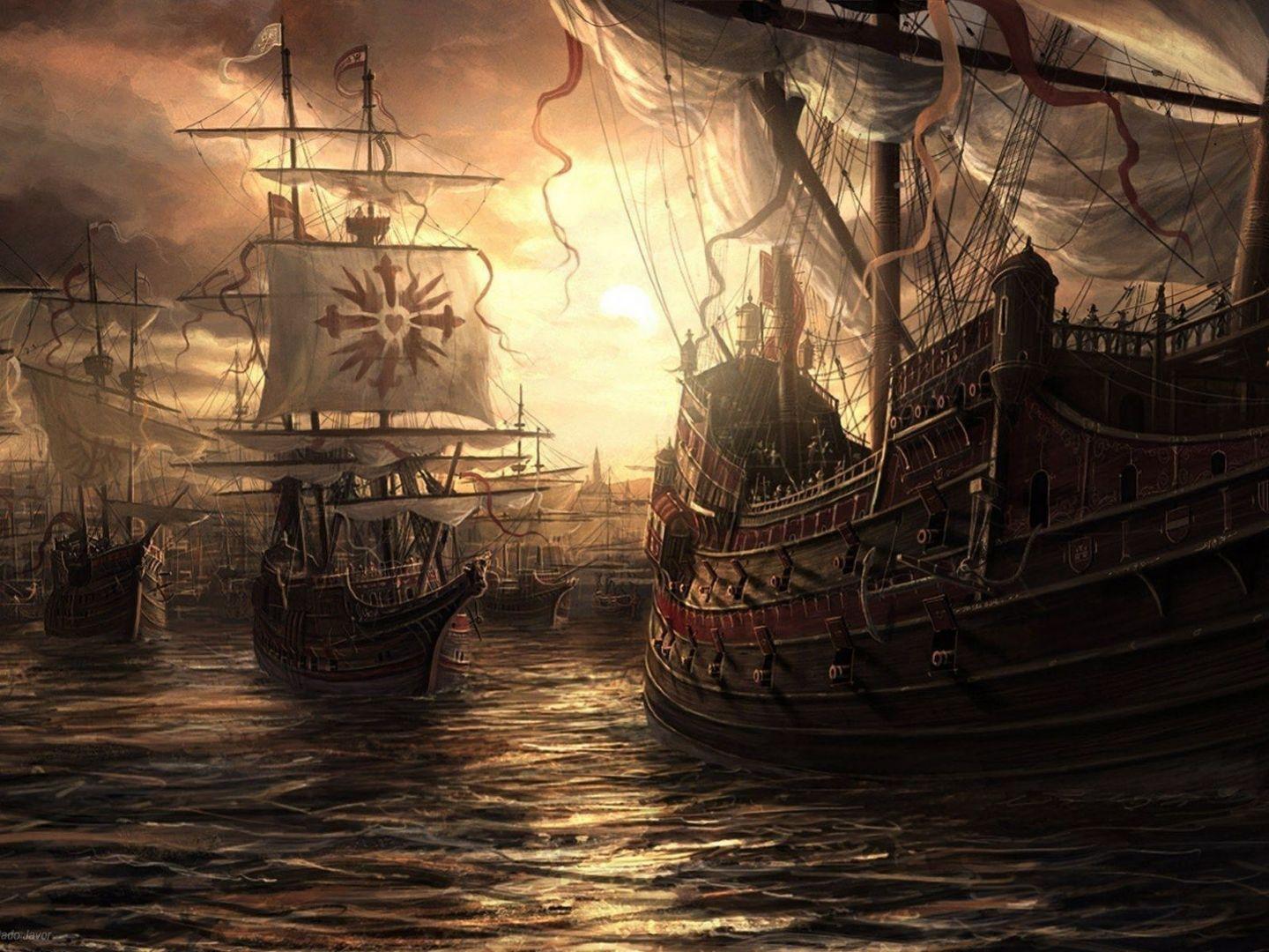 1440x1080 Digital art: Fantasy Art Scenery, desktop wallpaper nr. 47813