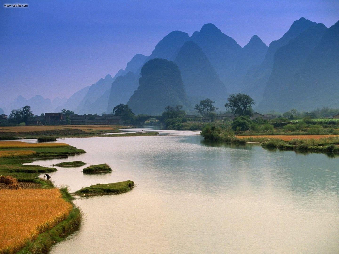 1440x1080 Nature: Wallpaper Orient Vista, picture nr. 23446