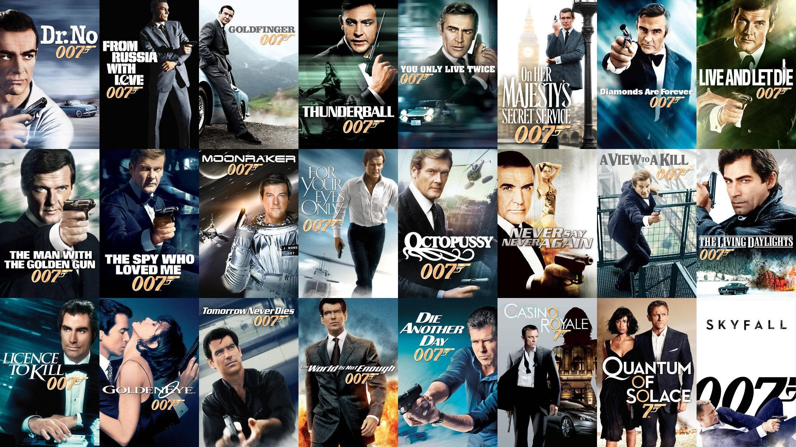 2560x1440 Bond Poster Wallpaper 2560x1440 (a gift for my favorite sub on my cake day)