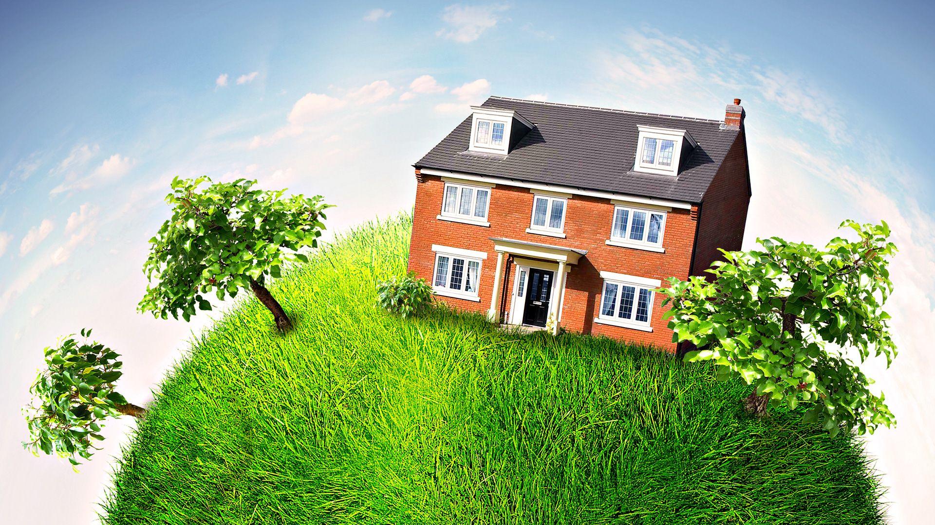 1920x1080 Dream House, wallpaper image of dream