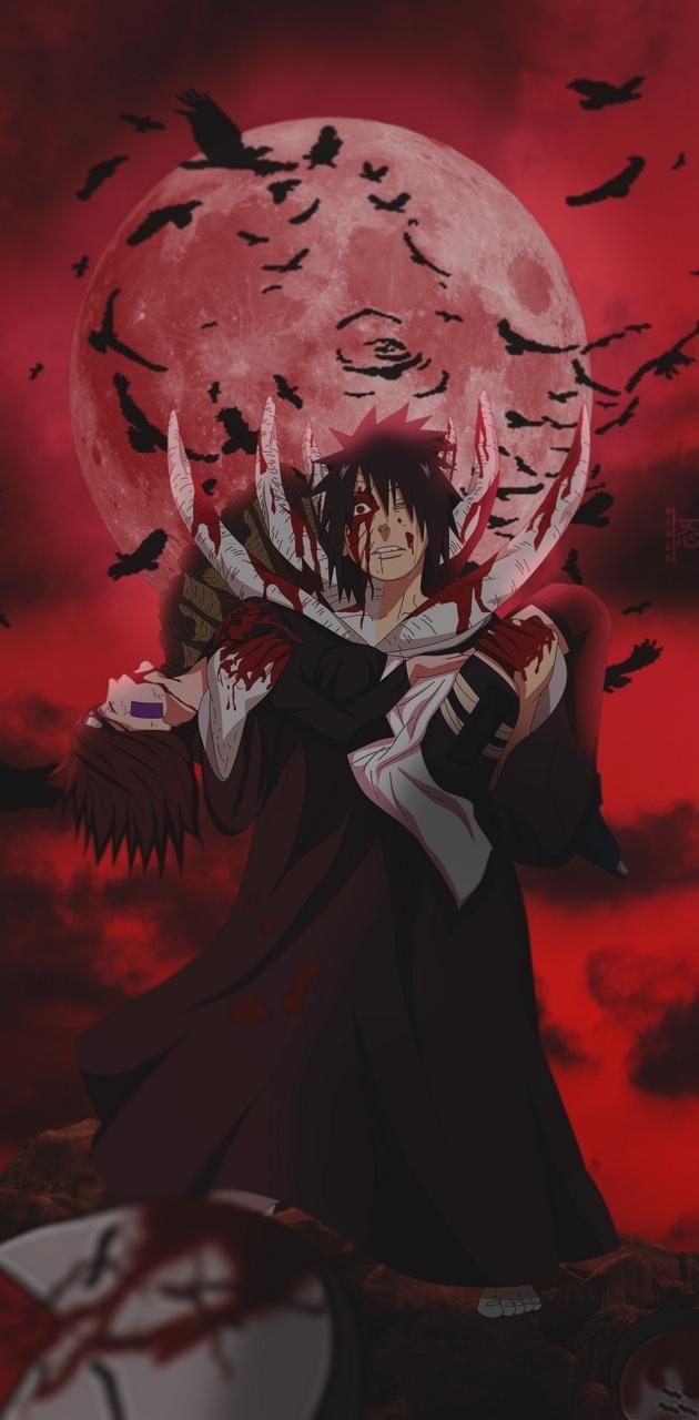 630x1280 Download Obito Uchiha wallpaper by miwkoninja now. Browse millions of popular aestheti. Cool anime picture, Naruto painting, Anime akatsuki