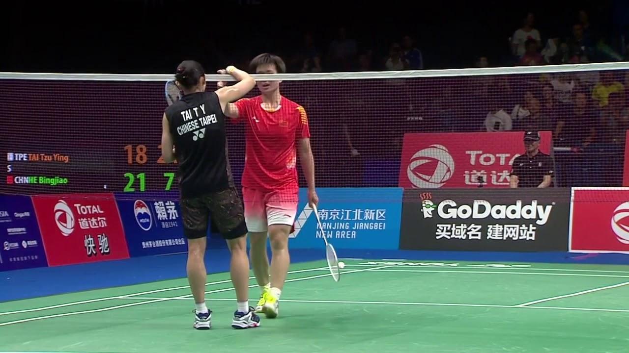 1280x720 Upset: Tai Tzu Ting losing the QF