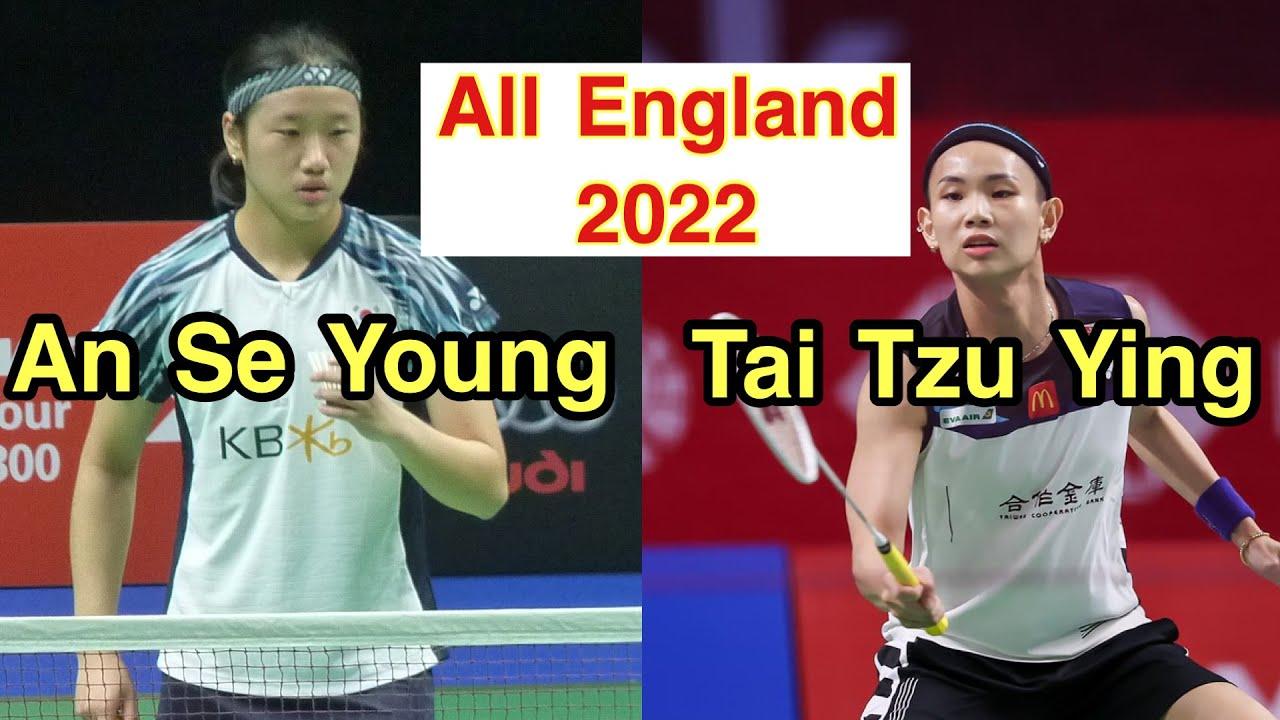 1280x720 All England Open 2022 Semifinals. Tai Tzu Ying vs An Seyoung. 戴資穎vs 安洗瑩. Ken Badminton