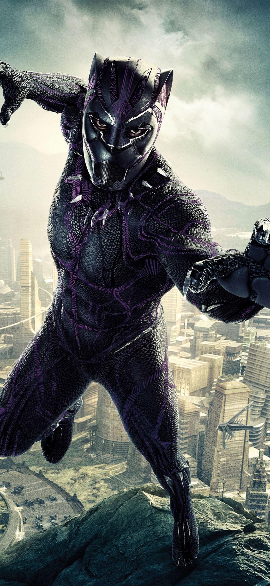 1125x2436 Black Panther, 2018 Movie, DC Comics 1125x2436 IPhone XS X Wallpaper