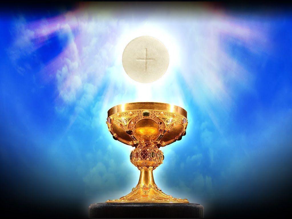 1024x768 Holy Eucharist Wallpaper