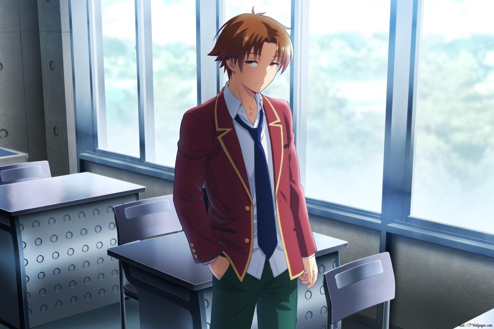 1920x1280 Classroom of the Elite Kiyotaka HD wallpaper download
