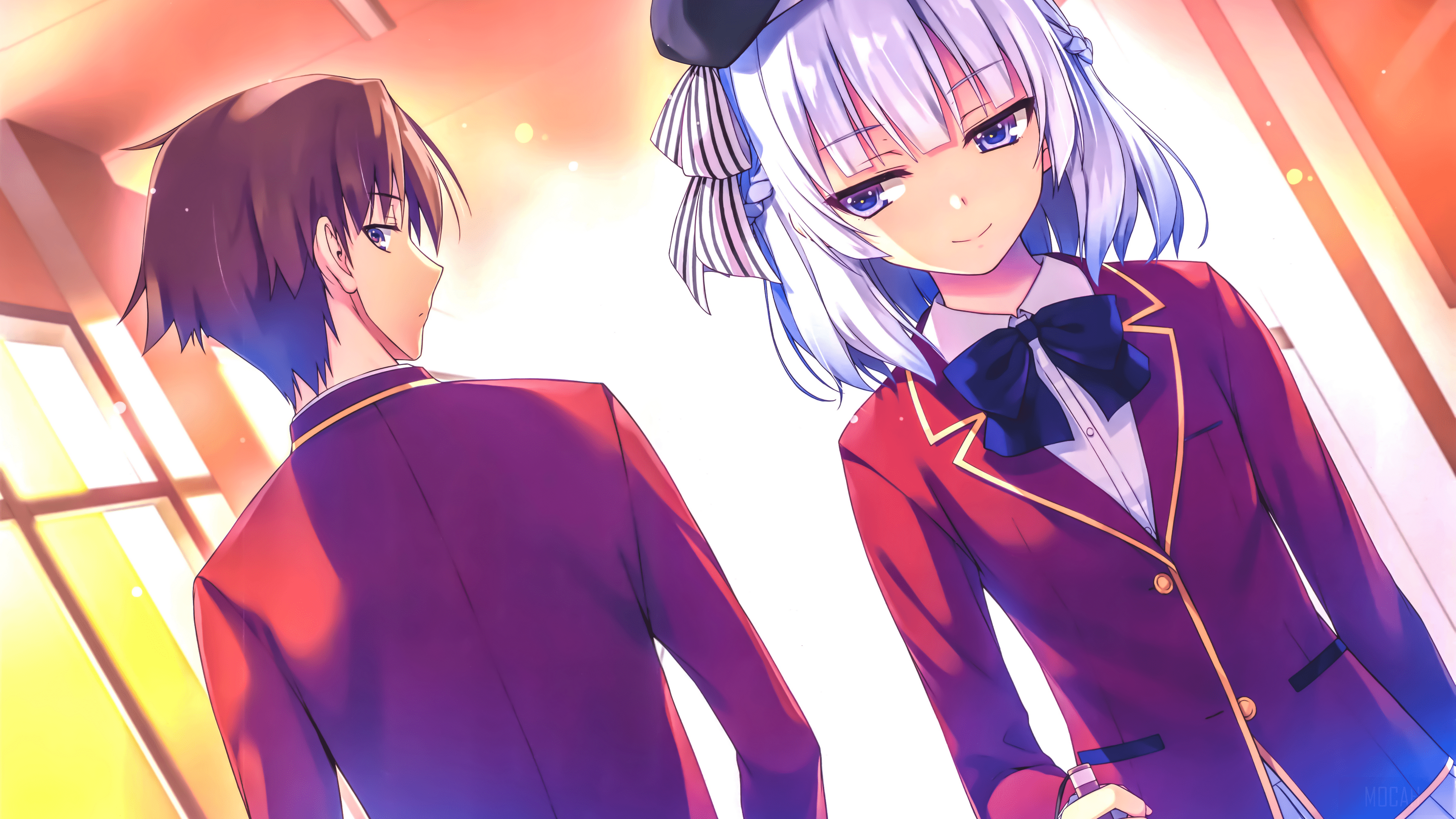 3840x2160 Arisu Sakayanagi, Kiyotaka Ayanokōji 4k Gallery HD Wallpaper