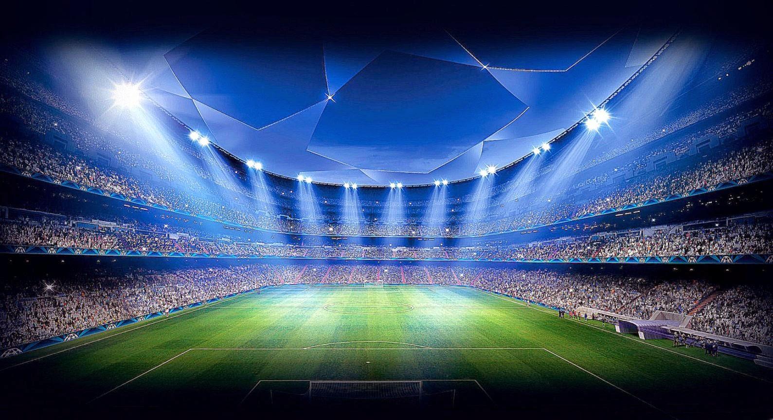 1589x864 HD Soccer Stadium Wallpaper