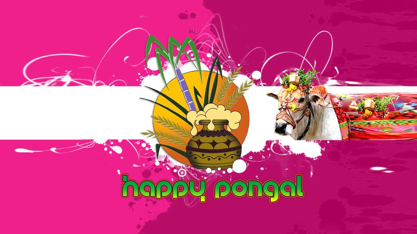 1366x768 Happy Pongal Greetings Quotes In Tamil 1920x1080 HD Wallpaper