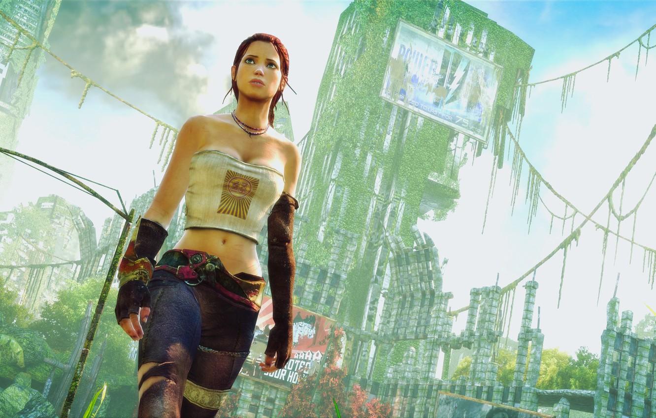 1332x850 Wallpaper girl, postapokalipsis, Enslaved:Odyssey to the west image for desktop, section игры