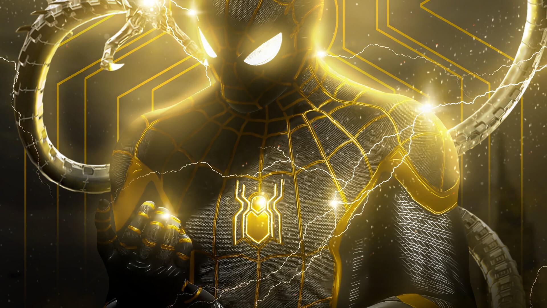 1920x1081 Spider Man No Way Home Power Art HD Desktop Wallpaper For Your XFCE Desktop
