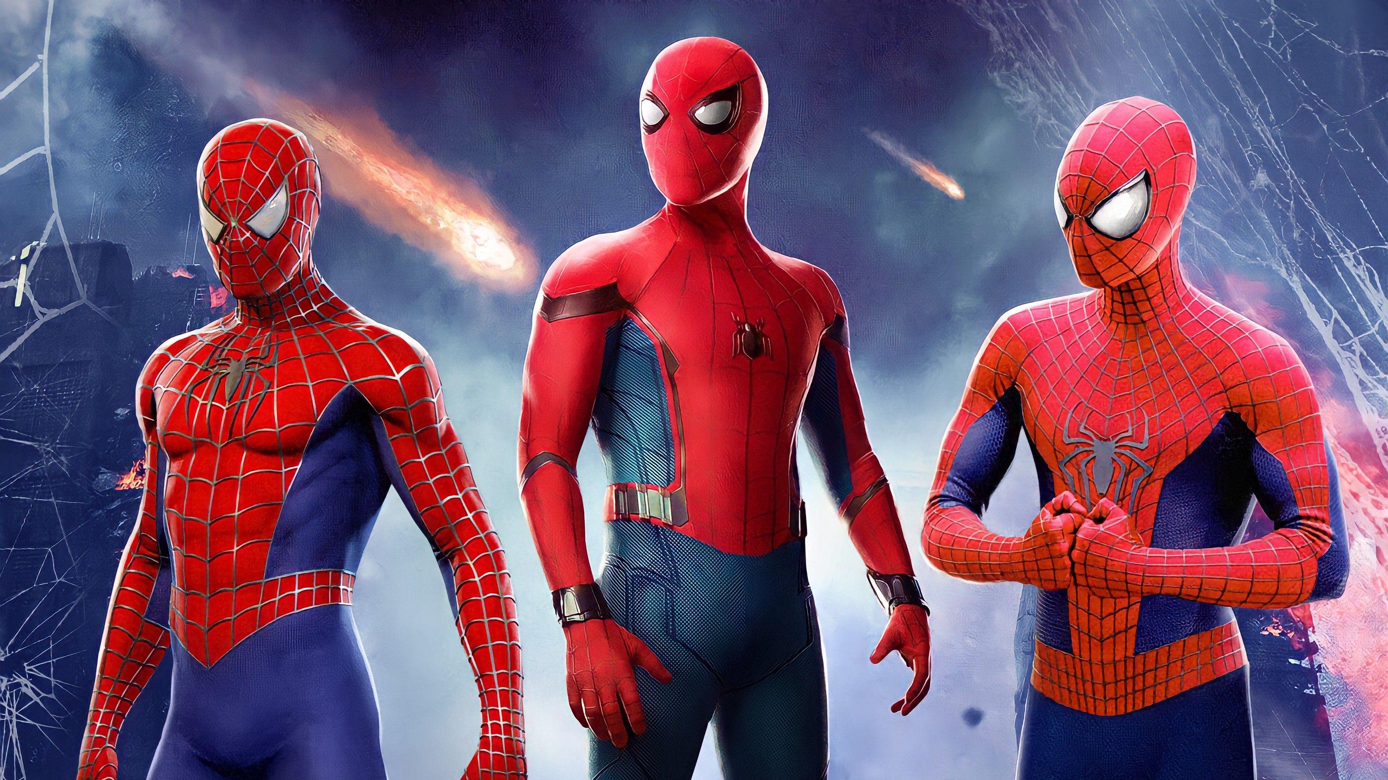 2800x1575 HD desktop wallpaper: Spider Man, Movie, Superhero, Spider Man: No Way Home download free picture
