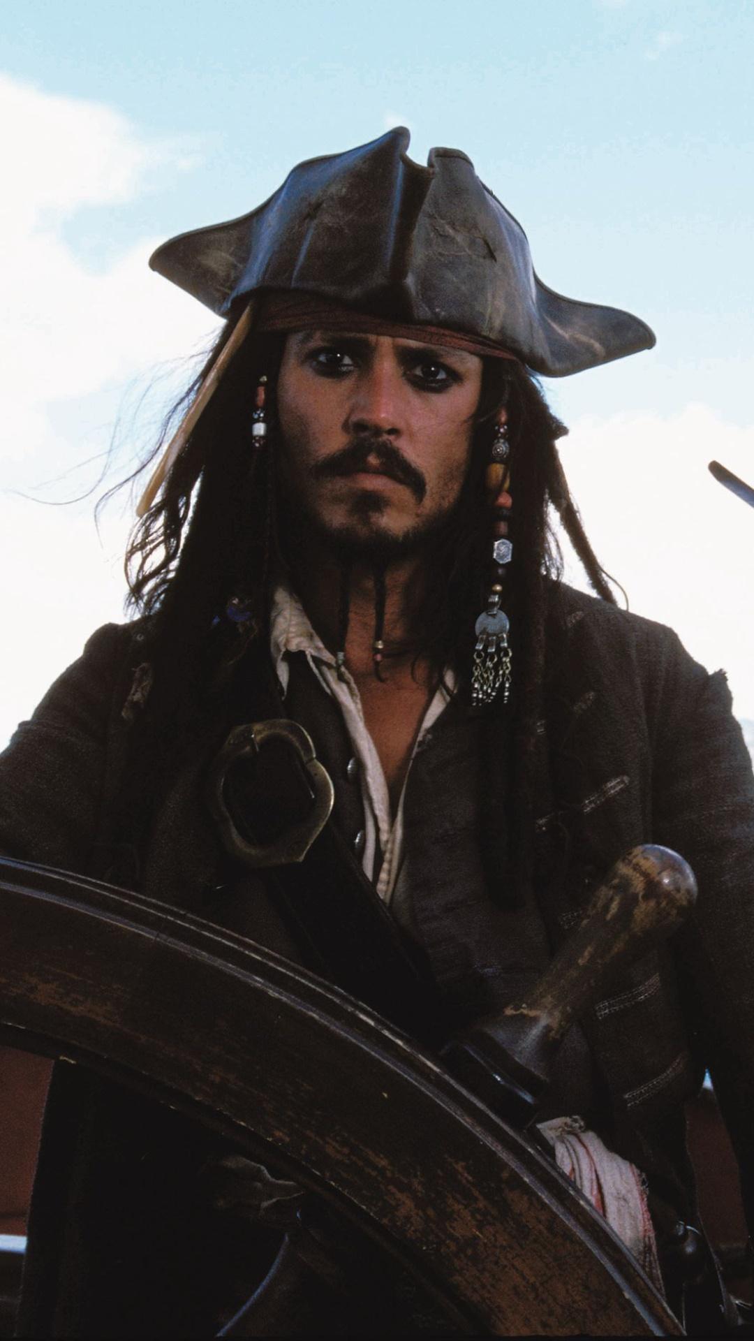 1080x1920 Wallpaper / Movie Pirates Of The Caribbean: The Curse Of The Black Pearl Phone Wallpaper, Johnny Depp, Jack Sparrow, 1080x1920 free download