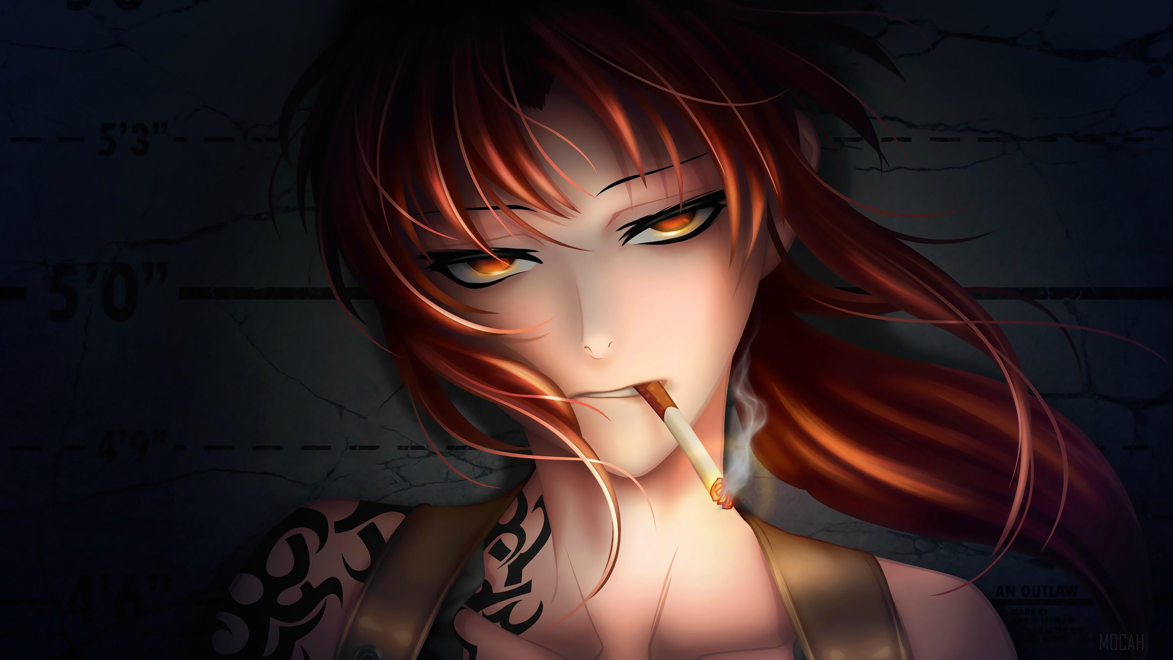 3840x2160 Black Lagoon Revy Anime 4k Gallery HD Wallpaper