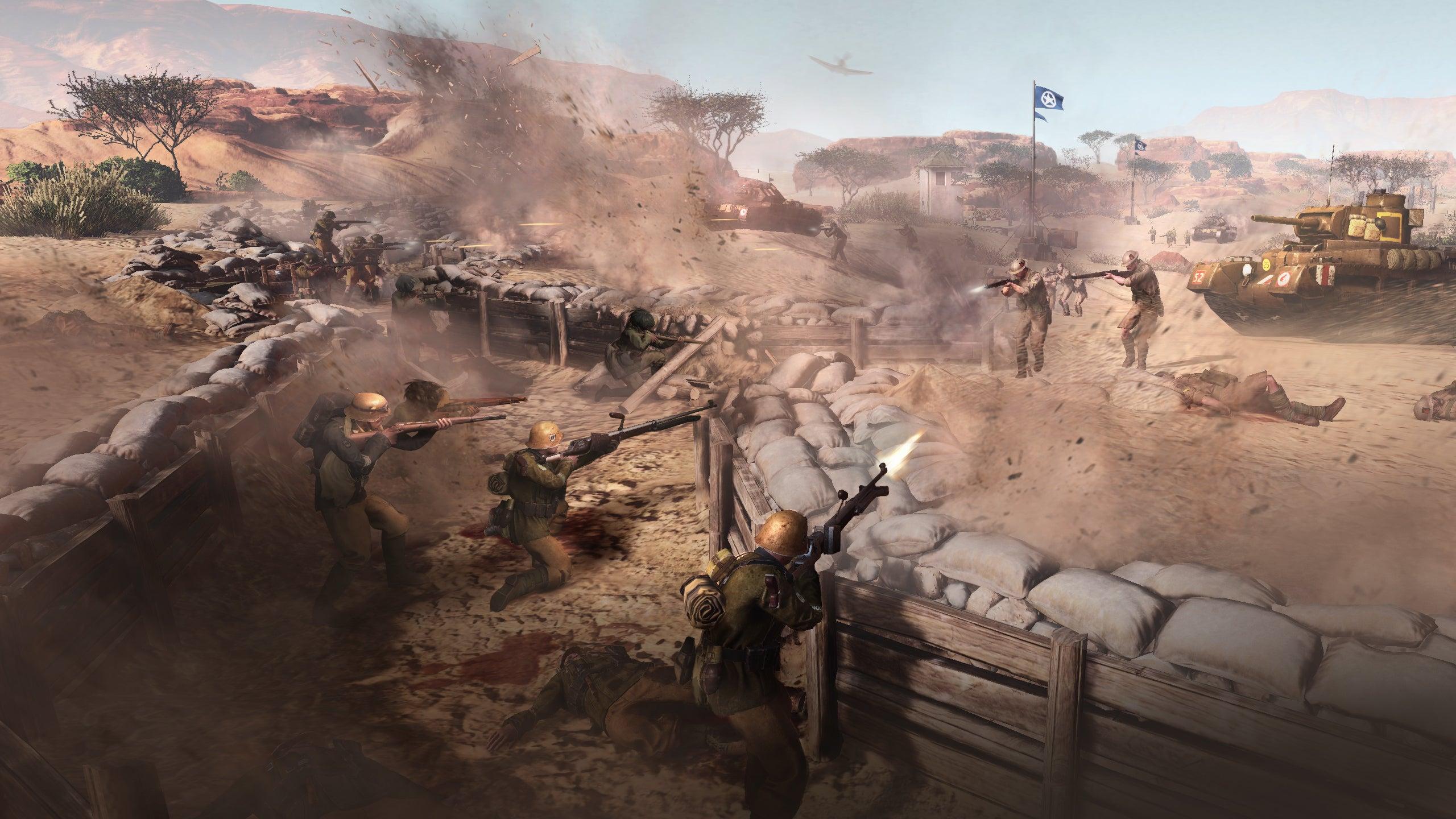 2560x1440 Company Of Heroes 3: North Africa Hands On Gameplay Preview