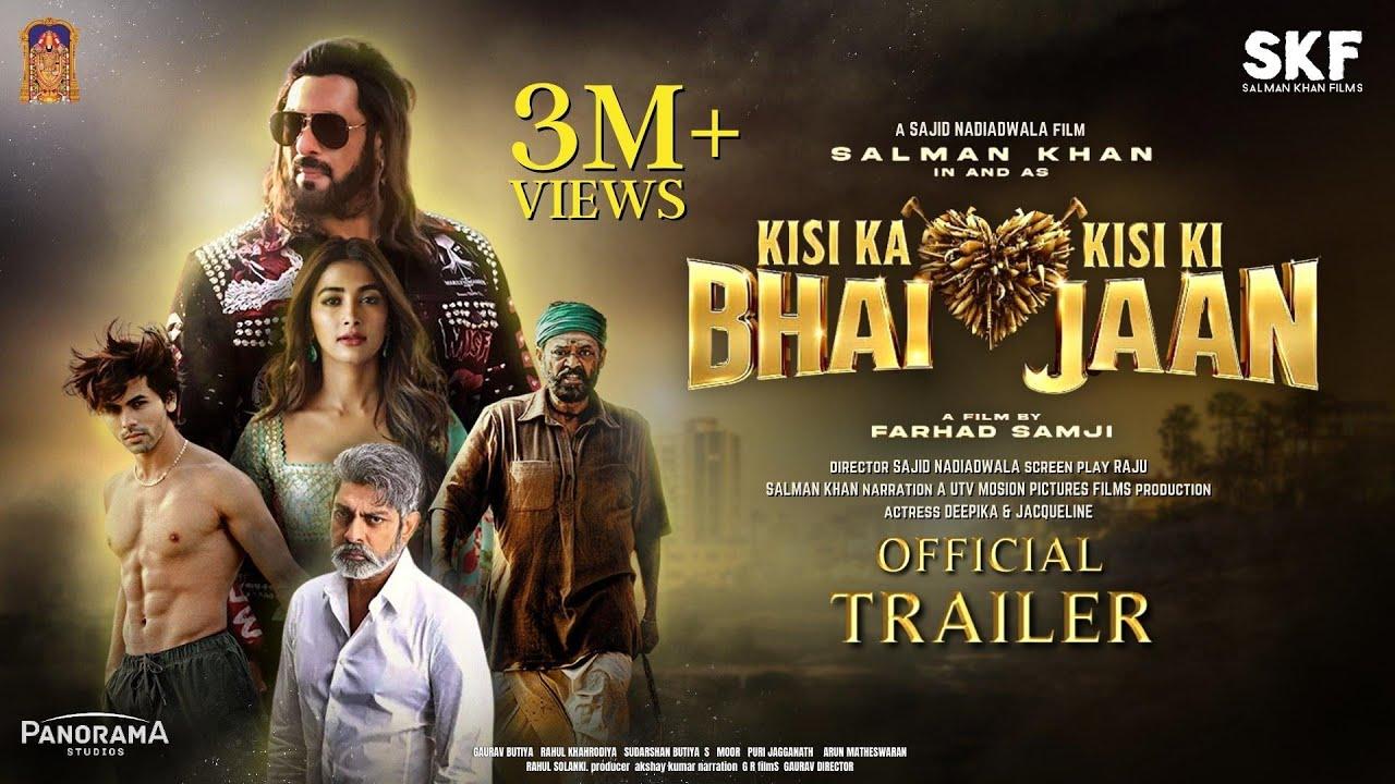 1280x720 Kisi Ka Bhai Kisi Ki Jaan. Salman Khan, Venkatesh D, Pooja H. EID 2023 Updates