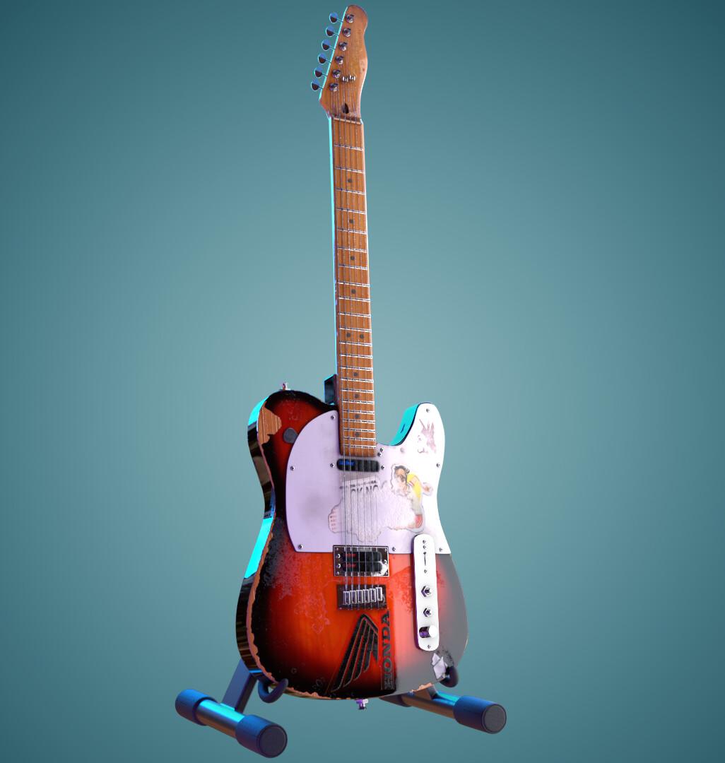 1026x1080 Jonny Greenwood's Telecaster plus