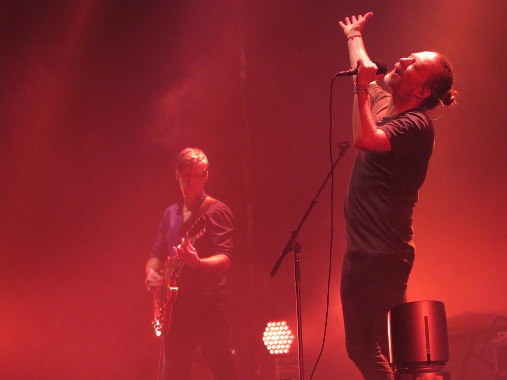 1024x768 Radiohead Yorke, Jonny Greenwood, Colin Greenwood