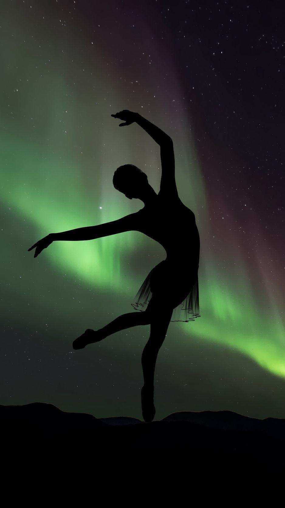 938x1668 Download Wallpaper 938x1668 Ballerina, Silhouette, Dance Iphone 8 7 6s 6 For Parallax HD Background