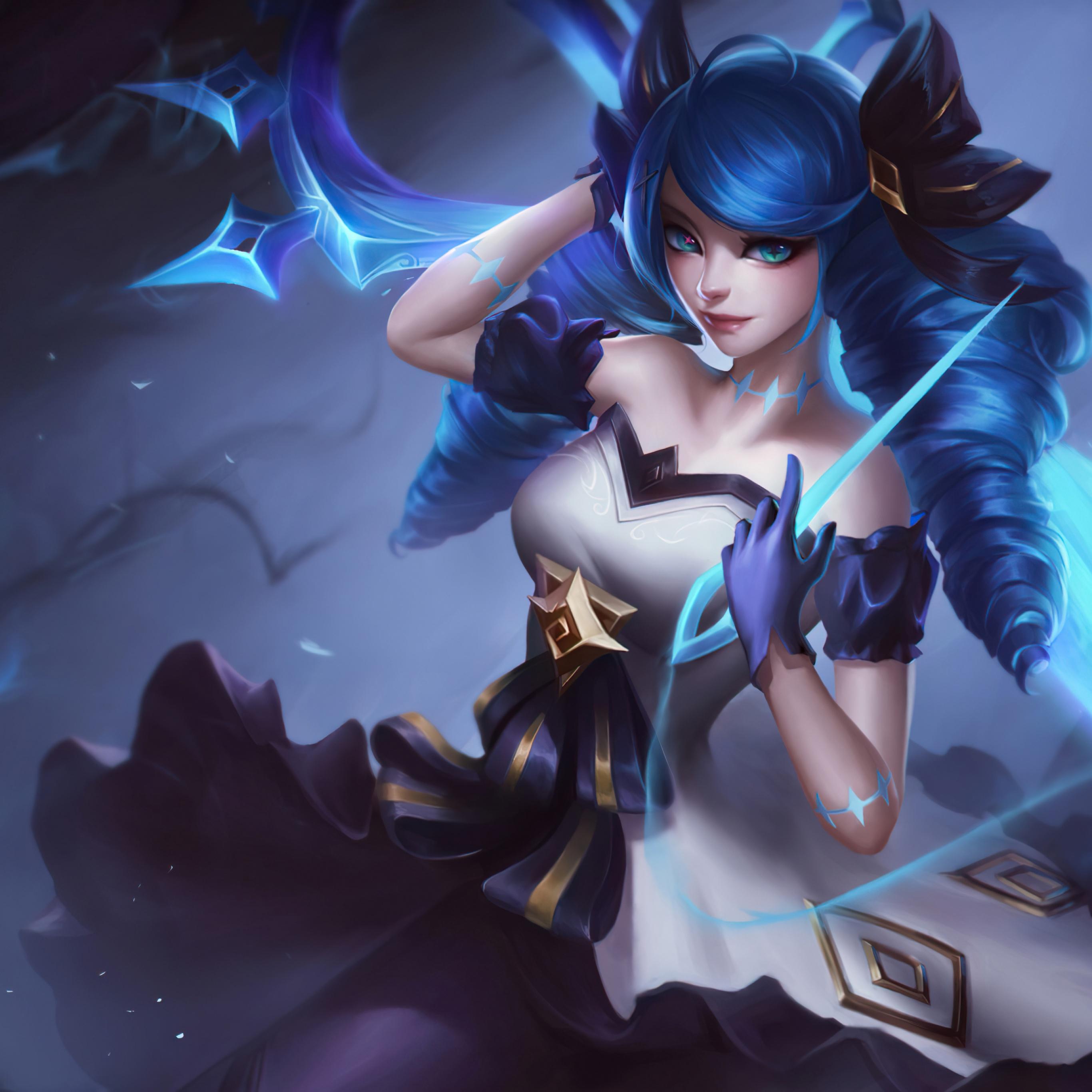 2732x2732 Gwen Wallpaper 4K, League of Legends, Games
