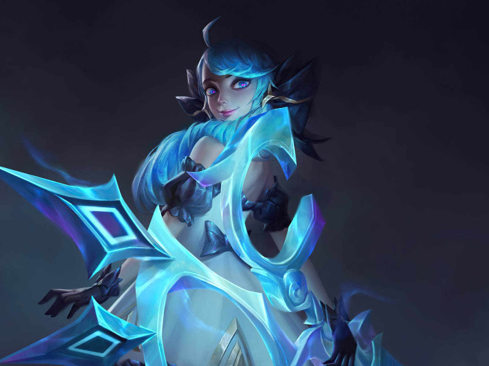 1600x1200 Gwen League Of Legends 1600x1200 Resolution HD 4k Wallpaper, Image, Background, Photo and Picture