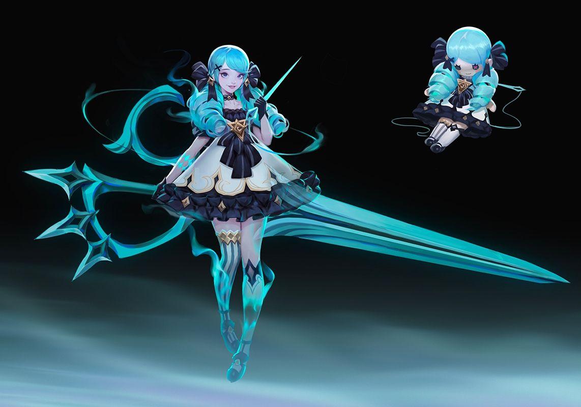 1142x800 Gwen LoL Wallpaper