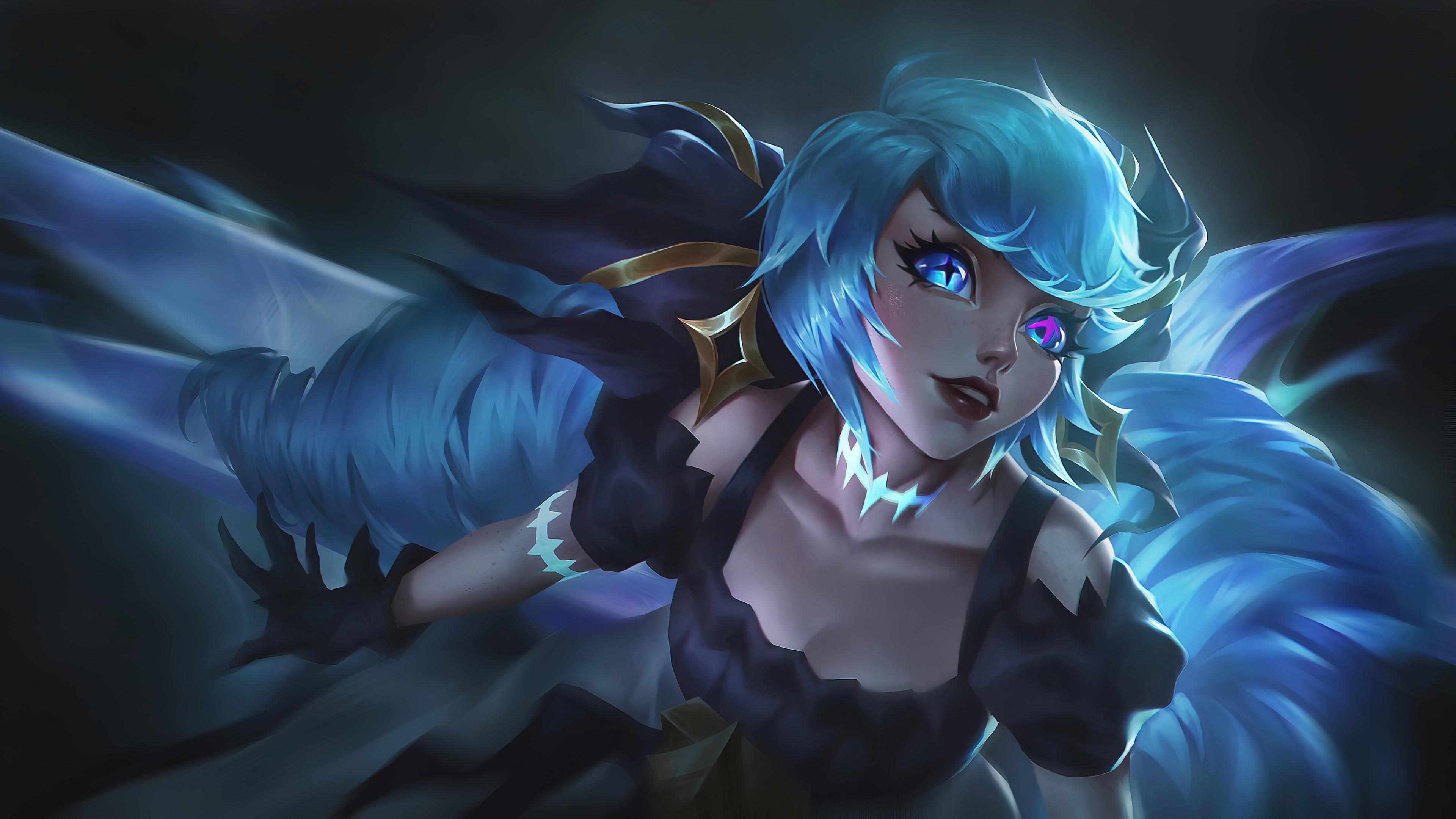 3840x2160 gwen, lol, league of legends, game, art, 4k Gallery HD Wallpaper