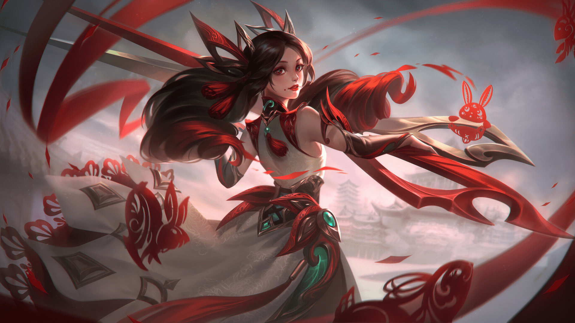 1920x1080 Gwen (League Of Legends) HD Wallpaper and Background