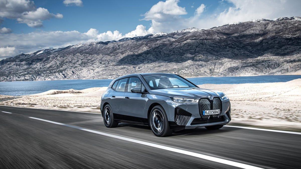 1200x675 BMW IX Electric SUV Packs 516 Hp And 300 Mile Estimated Range