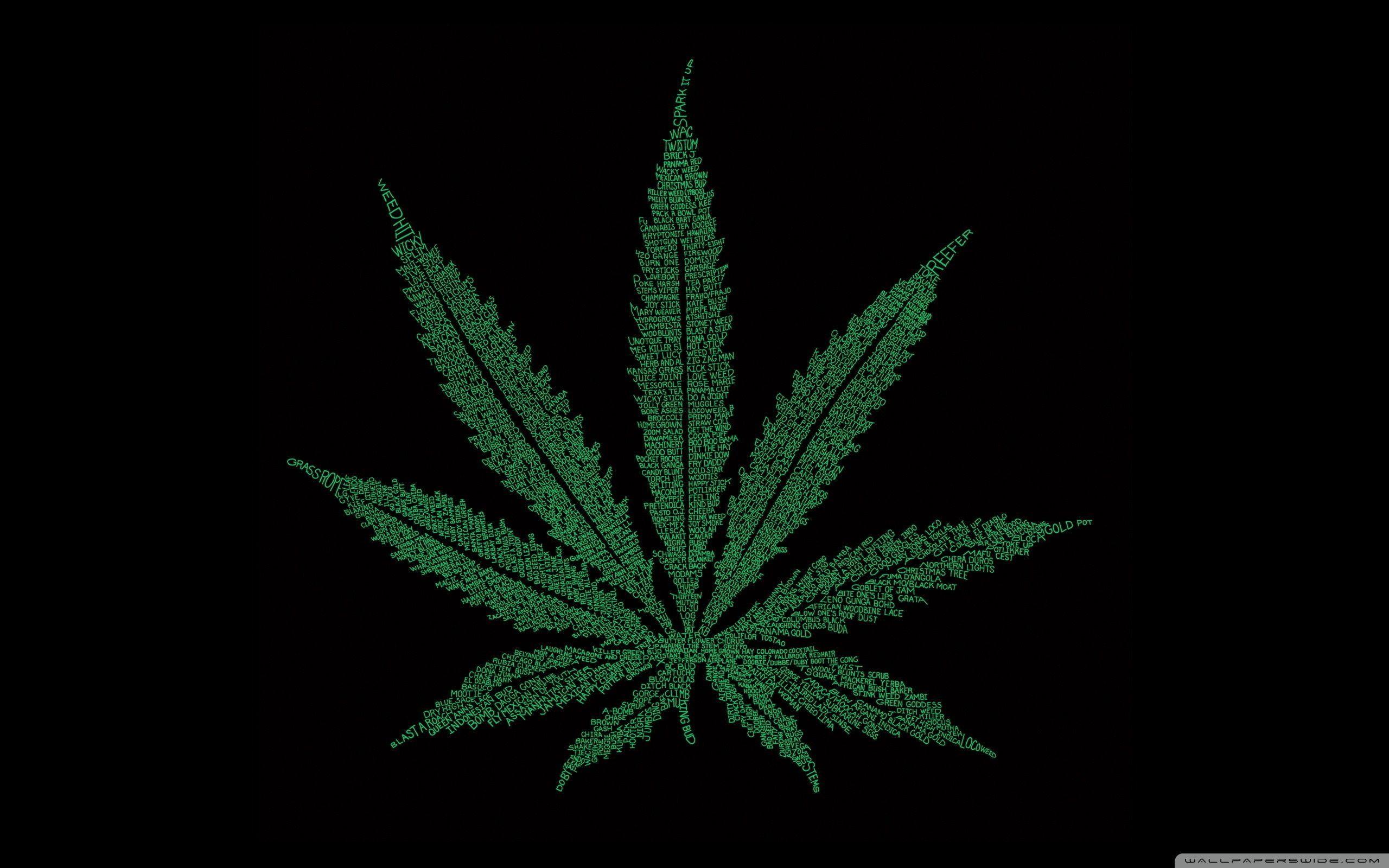 Weed Leaf Wallpapers - Top Free Weed Leaf Backgrounds - WallpaperAccess