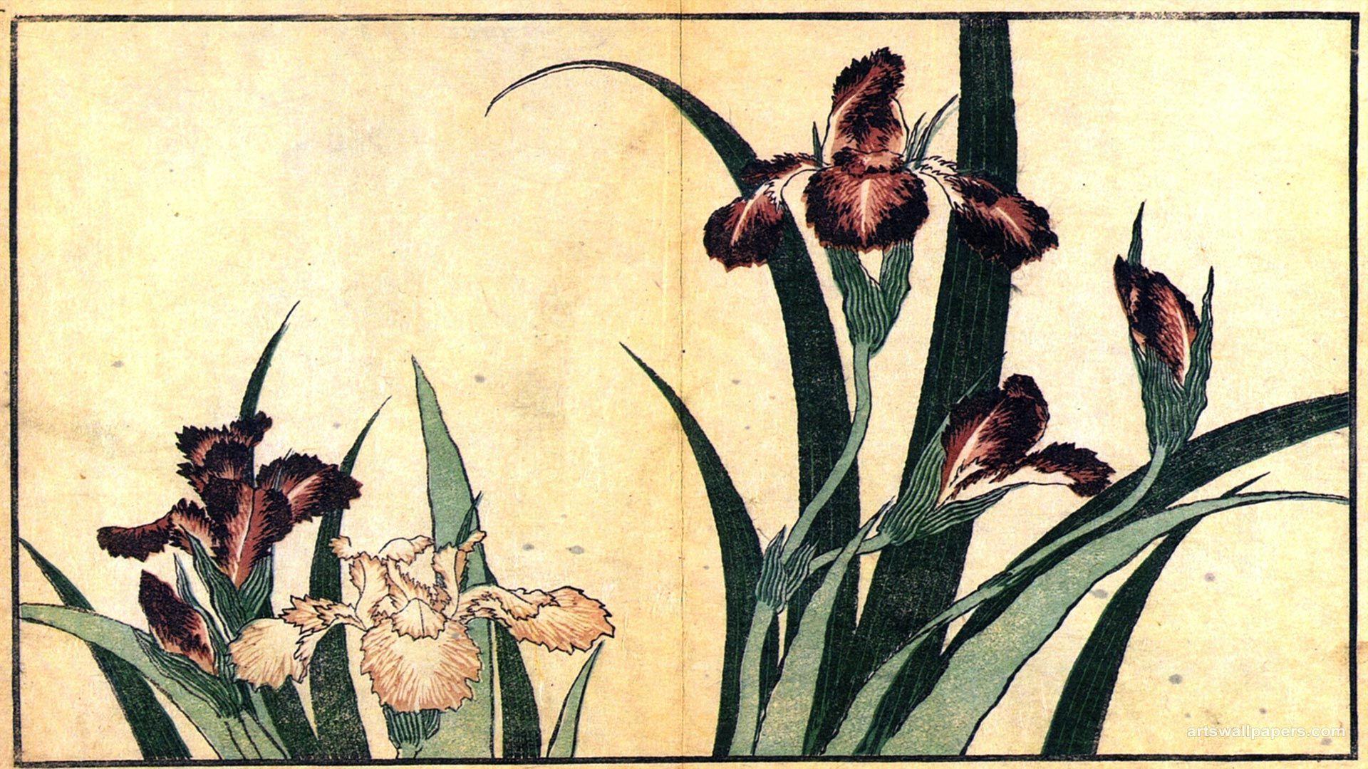 1920x1080 Hokusai Katsushika. Art Eastern Art and Culture