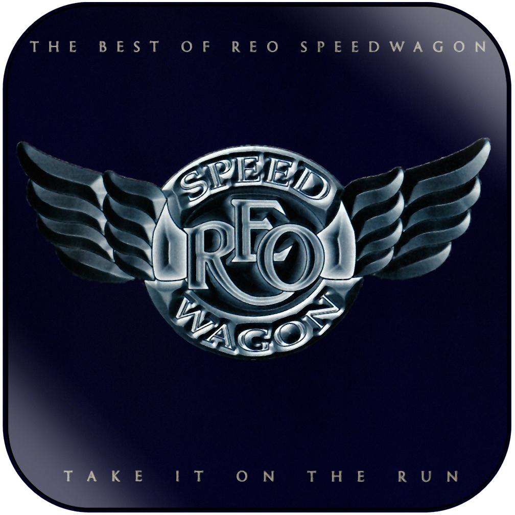 1008x1008 REO Speedwagon take it on the run the best of reo speedwagon Album Cover Sticker Album Cover Sticker